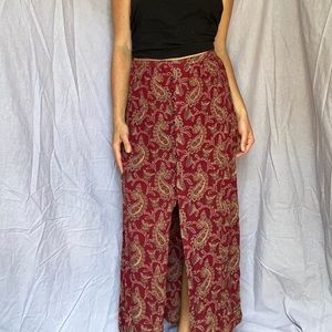 Boho Floral Skirt